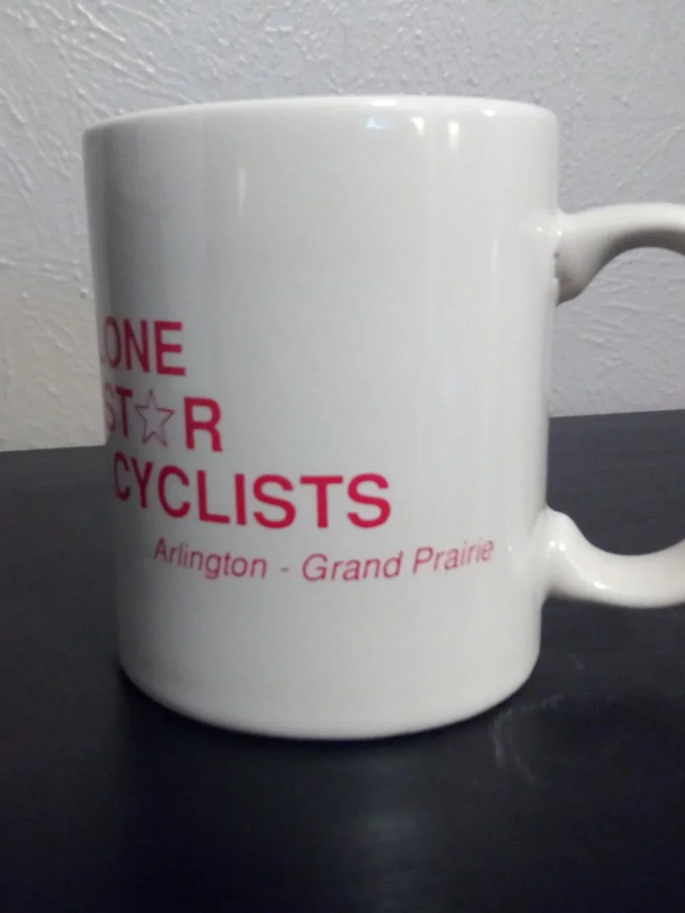Vintage Collectible Lone Star Cyclists Cycling Club Coffee or Tea Mug